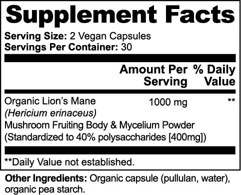 Lion's Mane Mushroom - neasysspecialtease