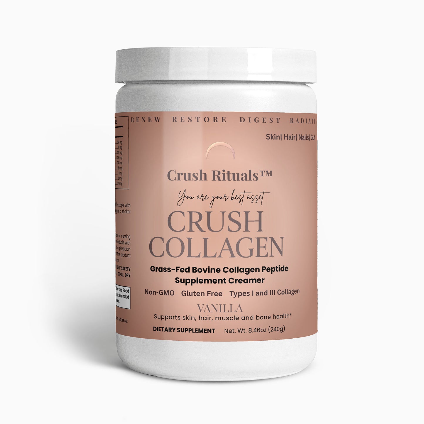 Grass-Fed Collagen Creamer (Vanilla)