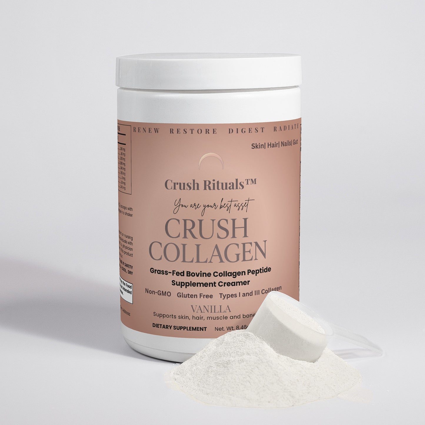 Grass-Fed Collagen Creamer (Vanilla)