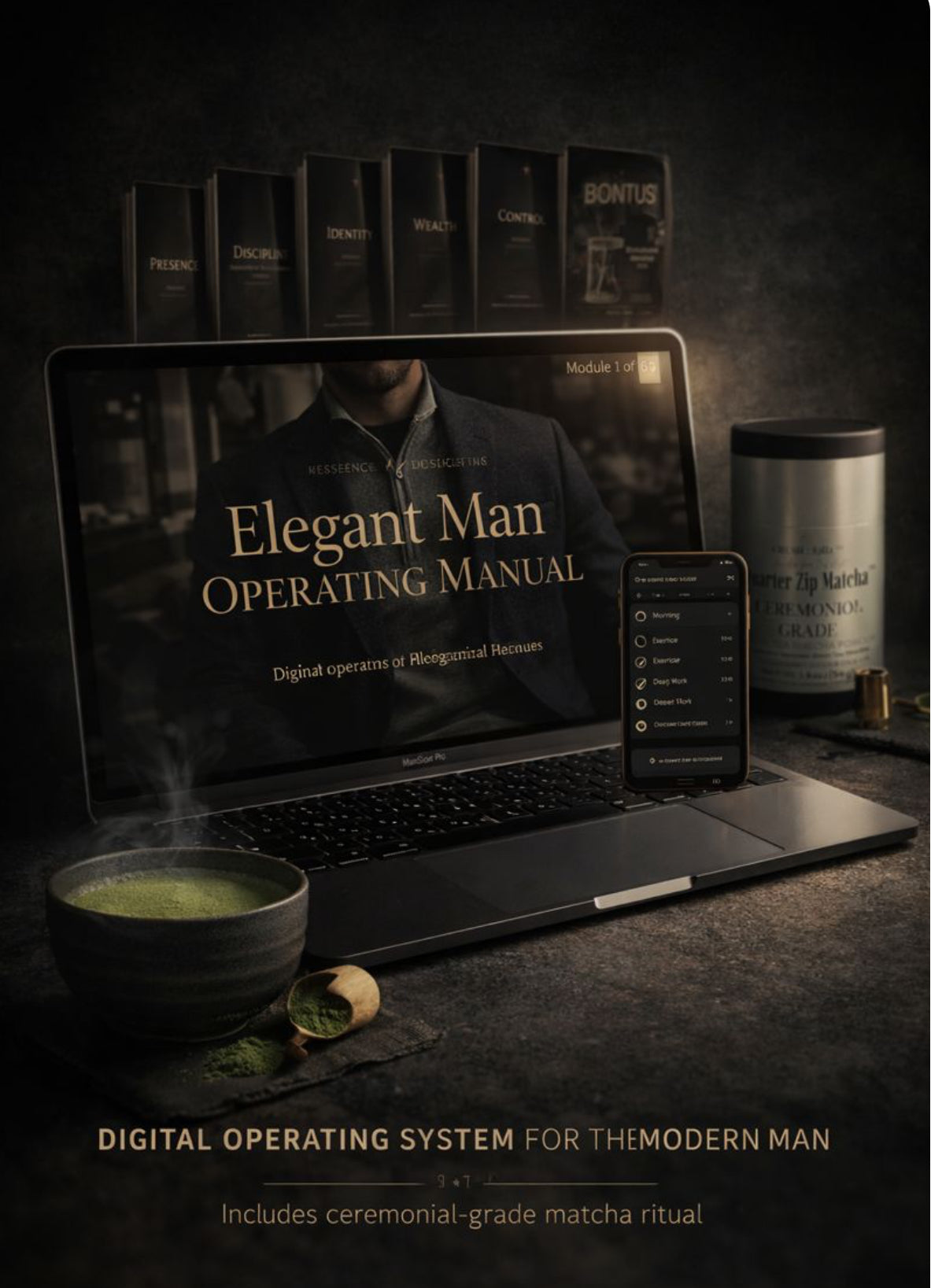 Elegant Man OS – Self-Improvement System for Calm, Confident Men - neasysspecialtease