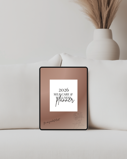 2026 Self-Care & Wellness Planner — Crush Rituals™ Edition