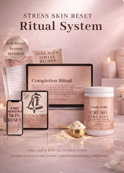 Crush Collagen Skin Stress Reset System™ with Collagen Creamer