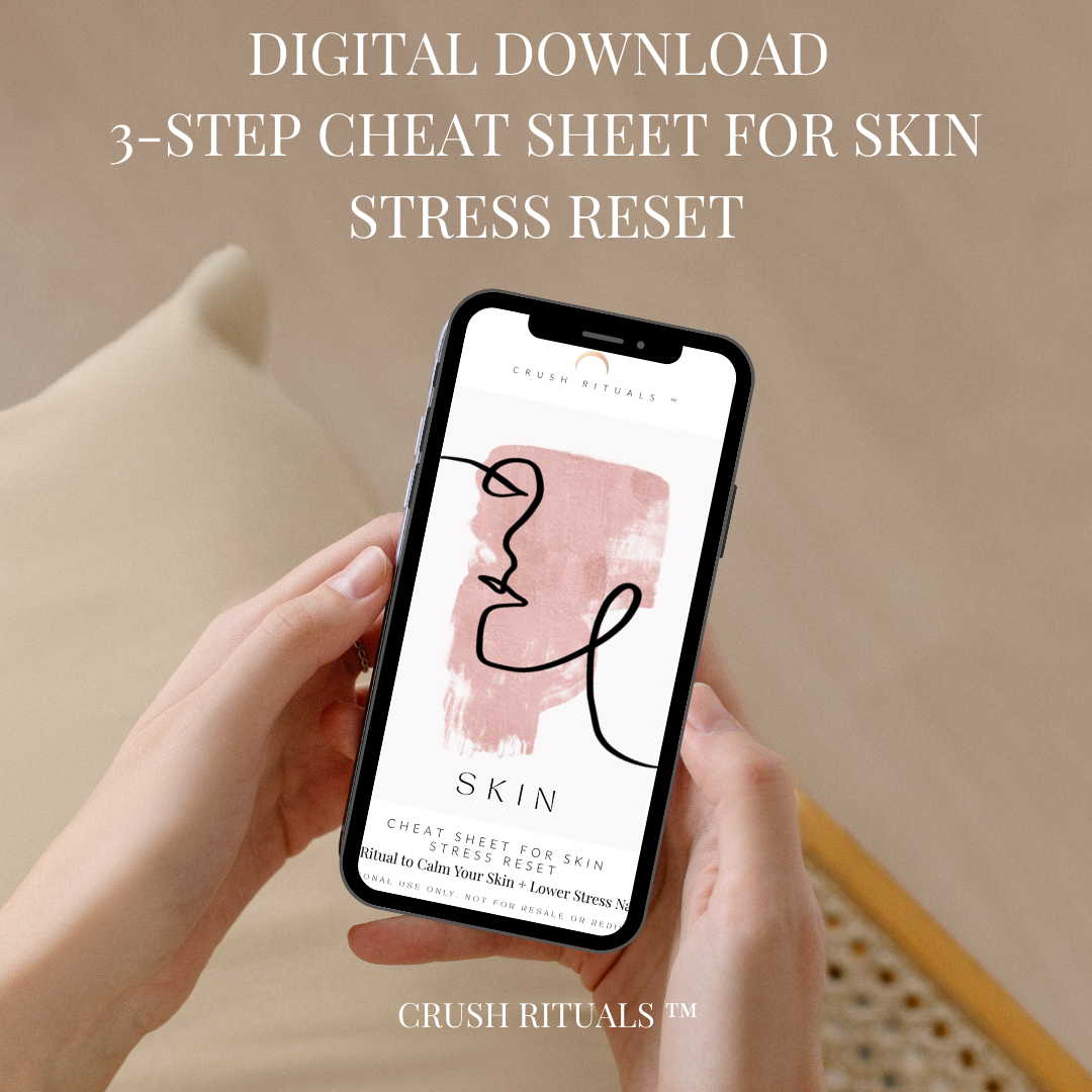 Skin Stress Reset Cheat Sheet (3-Day Ritual)